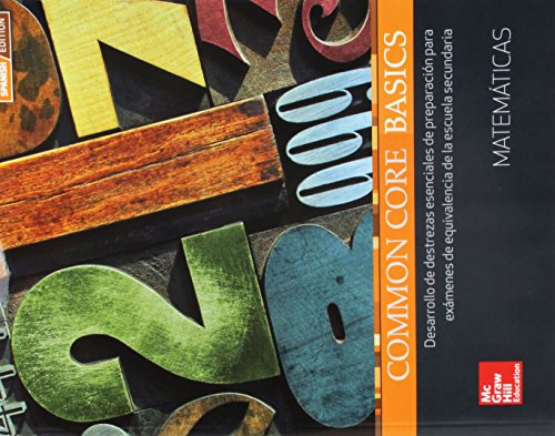 Common Core Basics Spanish Core Subject Module Mathematics Student Edition (BASICS & ACHIEVE) (Spanish Edition)