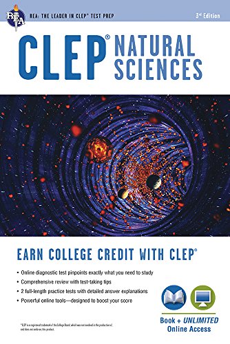 CLEP® Natural Sciences Book + Online (CLEP Test Preparation)