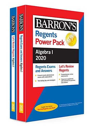 Regents Algebra I Power Pack 2020 (Barron's Regents NY)