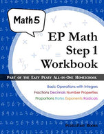 EP Math Step 1 Workbook: Part of the Easy Peasy All-in-One Homeschool