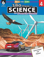 180 Days of Science: Grade 4 - Daily Science Workbook for Classroom and Home. Cool and Fun Interactive Practice. Elementary School Level Activities