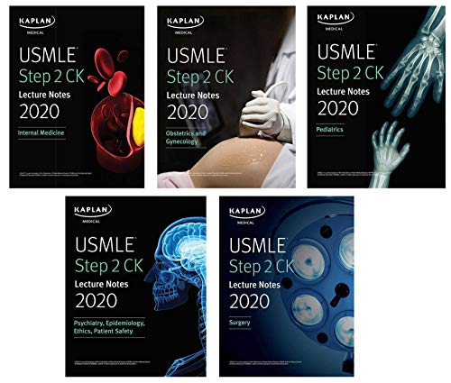 USMLE Step 2 CK Lecture Notes 2020: 5-book set (Kaplan Test Prep)