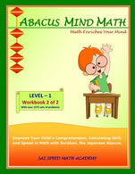 Abacus Mind Math Level 1 Workbook 2 of 2: Excel at Mind Math with Soroban. a Japanese Abacus