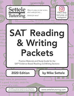 SAT Reading & Writing Packets (2020 Edition): Practice Materials and Study Guide for the SAT Evidence-Based Reading and Writing Sections (SAT Pa