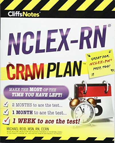 CliffsNotes NCLEX-RN Cram Plan