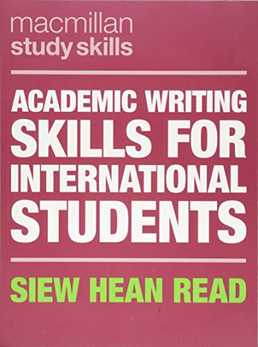 Academic Writing Skills for International Students (Macmillan Study Skills)