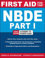 First Aid for the NBDE Part 1. Third Edition (First Aid Series)