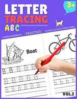Letter Tracing Book for Preschoolers: Letter Tracing Books for Kids Ages 3-5. Letter Tracing Book. Letter Tracing Practice Workbook (Volume 2)