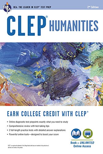 CLEP® Humanities Book + Online (CLEP Test Preparation)