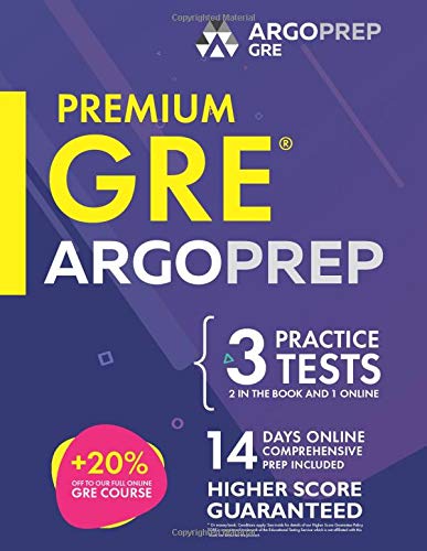 GRE by ArgoPrep: Premium GRE Prep + 14 Days Online Comprehensive Prep Included + Videos + Practice Tests and Quizzes