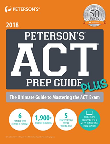 Peterson's ACT Prep Guide PLUS 2018