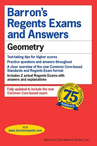 Regents Exams and Answers: Geometry (Barron's Regents NY)