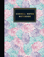 Cornell Notes Notebook: Cornell Note Taking Pages. Cornell Notes Template. Note Taking Workbook. Hydrangea Flower Cover. 8.5" x 11". 200 p