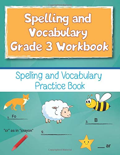 Spelling and Vocabulary Grade 3 Workbook: Spelling and Vocabulary Practice Book