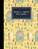 Cornell Notes Notebook: Cornell Note Taking Notebook. Cornell Notes Pages. Note Taking Techniques. Cute Ancient Egypt Pyramids Cover. 8.5" x 11