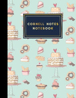 Cornell Notes Notebook: Cornell Note Taking. Cornell Notes Notepad. Note Taking Paper. Cute Baking Cover. 8.5" x 11". 200 pages (Volume 19