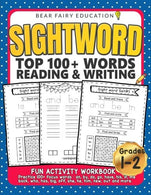 Sightword Top 100+ Words Reading & Writing. 1st 2nd Grade Activity Workbook: 1st Grade Writing Book. 1st Grade Spelling Book