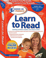 Hooked on Phonics Learn to Read - Levels 1&2 Complete: Early Emergent Readers (Pre-K | Ages 3-4) (1) (Learn to Read Complete Sets)