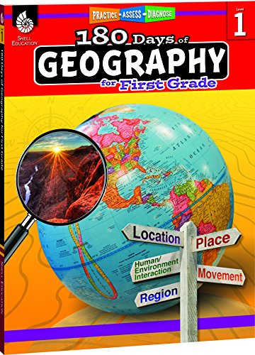 180 Days of Social Studies: Grade 1 - Daily Geography Workbook for Classroom and Home. Cool and Fun Practice. Elementary School Level Activities ...