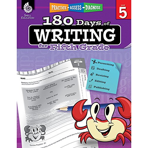 180 Days of Writing for Fifth Grade - An Easy-to-Use Fifth Grade Writing Workbook to Practice and Improve Writing Skills (180 Days of Practice)