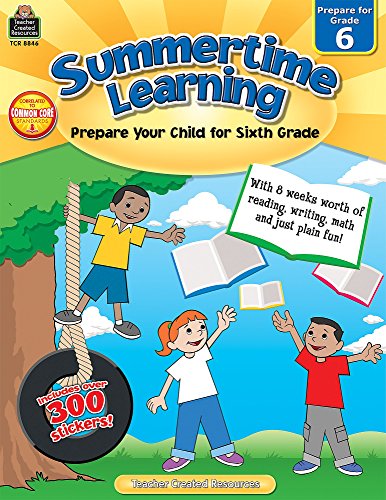 Summertime Learning Grd 6