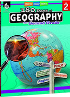 180 Days of Social Studies: Grade 2 - Daily Geography Workbook for Classroom and Home. Cool and Fun Practice. Elementary School Level Activities ...