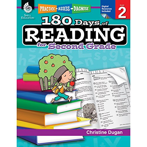 180 Days of Reading: Grade 2 - Daily Reading Workbook for Classroom and Home. Reading Comprehension and Phonics Practice. School Level Activities Cr