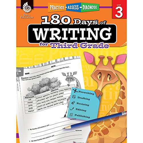180 Days of Writing for Third Grade - An Easy-to-Use Third Grade Writing Workbook to Practice and Improve Writing Skills (180 Days of Practice)