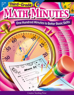 Math Minutes. 3rd Grade (CTP 2585) (One Hundred Minutes to Better Basic Skills)
